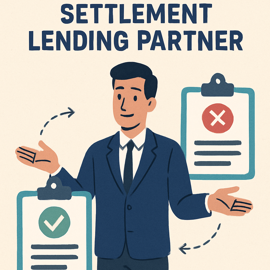 Choosing the Right Settlement Lending Partner